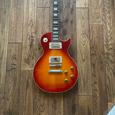 1988 Orville by Gibson Les Paul Standard Electric Guitar Bill Lawrence Humbuckers Sunburst Terada Factory image 2