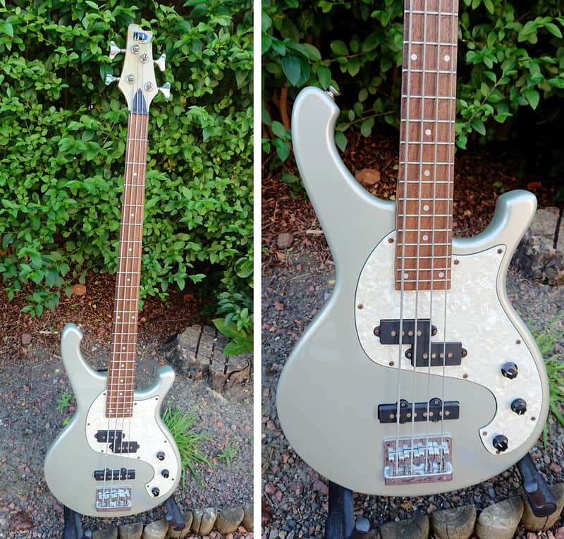 Metal Driver MDB-460 Bass by Sumer MD Custom - Silver 1997 Samick