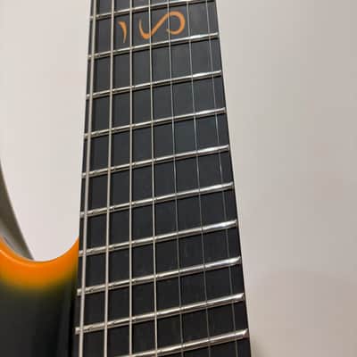 Aristides H/07 Custom - Black Orange Crackle Burst image 4