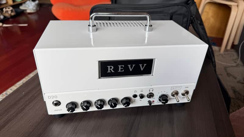 REVV D20 20-Watt Guitar Amp Head - White image 1
