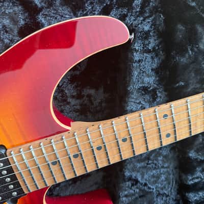 Suhr Modern Aged Cherry Burst Flame Maple Top/Swamp Ash Body **Stunning** image 5