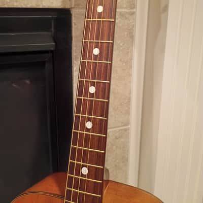1965 Kay 5113 'Plains Special' flattop guitar. Metal 'Circle K' headstock. image 3