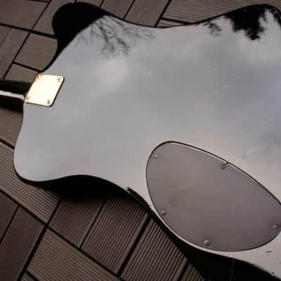 Fernandes  MV-65NS Nikki Sixx Reversed T-bird 1991 Black image 9