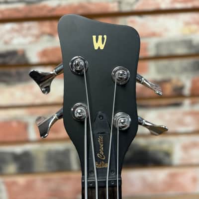 Warwick Rockbass Corvette Classic 4 2010s - Almond Sunburst Transparent image 4