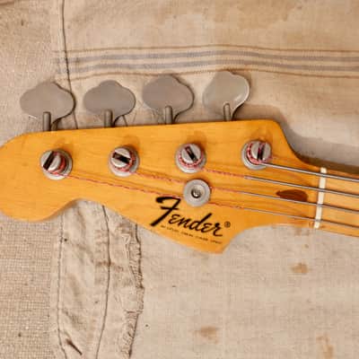 Fender Precision Bass Lefty Version 1975 - Sunburst image 10