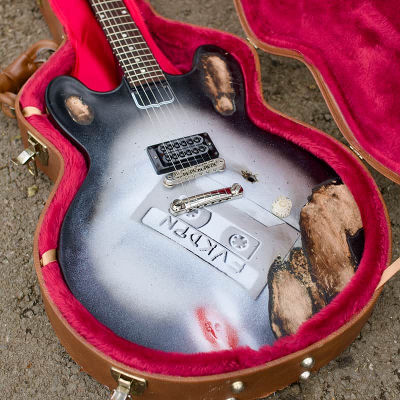 Custom 2013 Gibson ES-335 Studio – FVKDPN #002 (One-of-a-Kind) Delonge 333 Influenced