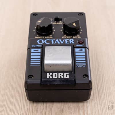 1985 Korg Octaver OCT-1 Guitar Effects Pedal Near-Mint w/ Box, Octave image 3