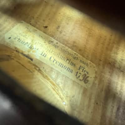 Friedrich August Glass II Violin, 1800’s or early 1900's image 13