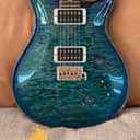 2012 PRS Artist Custom 22 - One Piece Quilt Top - Brazilian Rosewood - Makena Blue