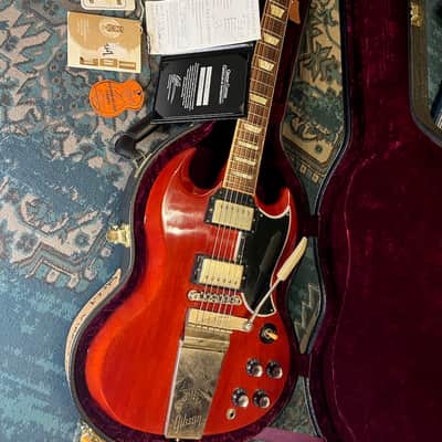GIBSON CUSTOM SG  STANDARD REISSUE  2012 Maestro vibrola image 8