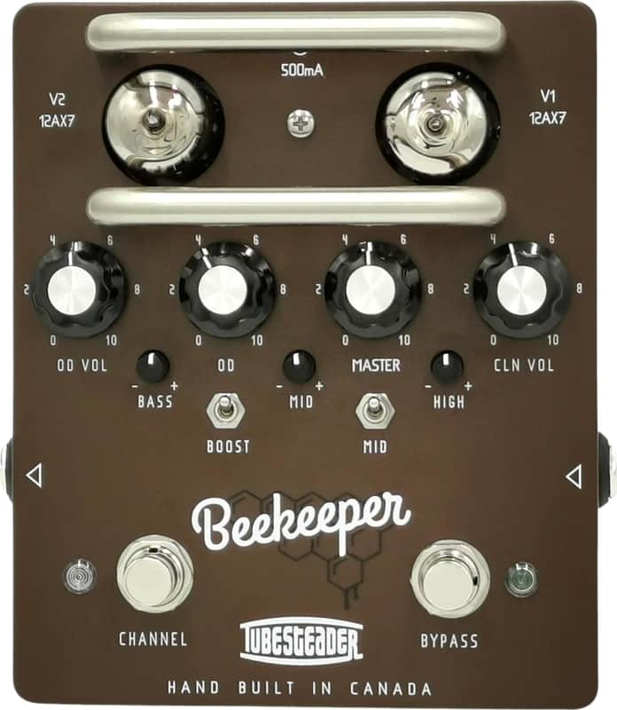 Tubesteader Beekeeper Dual-Channel Preamp Effects Pedal image 1
