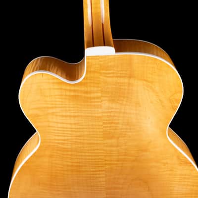 Heritage Eagle Classic Hollow Antique Natural Electric Guitar with Case image 14