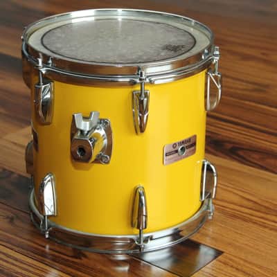 Yamaha TT810 Tour Custom Power 10x10" Rack Tom 1986 - 1990 - Mellow Yellow image 3