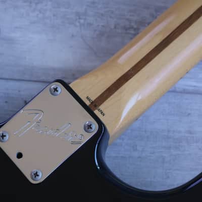 1983 Fender Japan "Dan Smith" Two-Knob Stratocaster (Black) image 14