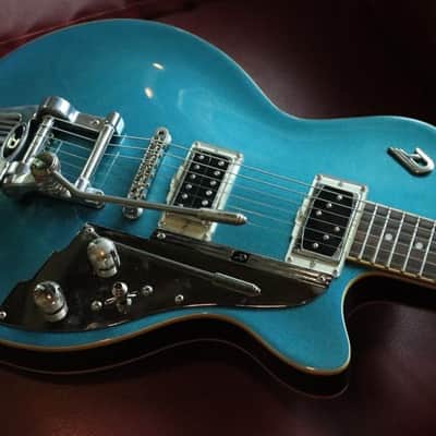 Duesenberg Starplayer TV semi hollow 2014 - Catalina Blue image 2