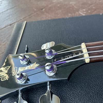 Guild B-302F Fretless Bass Guitar 1980 - Black image 21