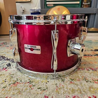 Yamaha 9000 Series Recording Custom Drum Kit 22-16-13-12" in Garnet Red - Birch Shells Made In Japan 1982 image 23