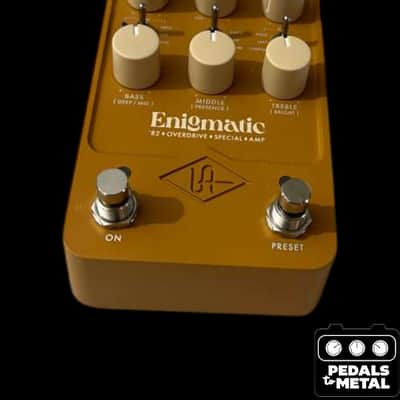 Universal Audio Enigmatic '82 Overdrive Special Amp 2024 - Present - Gold - X17665 image 2