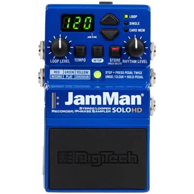 DigiTech JamMan Solo HD Looper Pedal, Open Box (Very Good) image 1