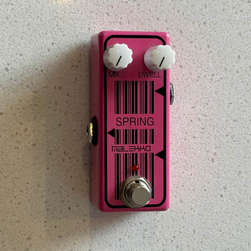 Malekko Omicron SPRING REVERB 1990-2000  - Pink image 1