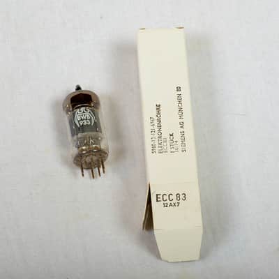 NOS Siemens ECC83 / 12AX7 Preamp Tubes – Set of 4 – Made in Germany image 2