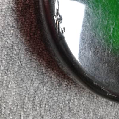 Crescent Electric Green Guitar image 7