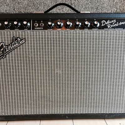 (Pete Anderson) 1965 Fender Blackface Deluxe (Heavily Modded) image 2