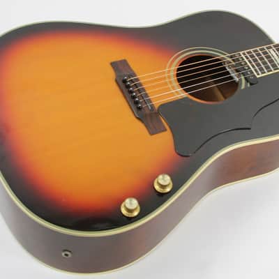 1990s Orville By Gibson J-160E Sunburst image 3