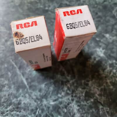 RCA 6BQ5/EL84 1960's NOS/NIB image 3