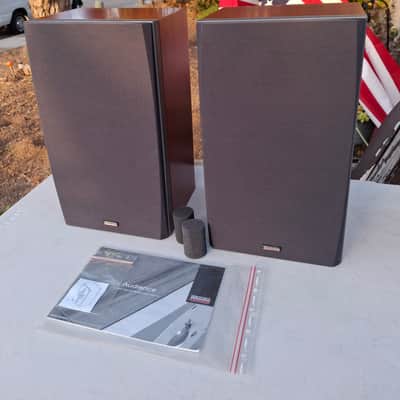 Rare Dynaudio Audition 42W Speakers, Rosewood, Original Box & All Paperwork, Manual, Minty, $799 Shipped! image 1