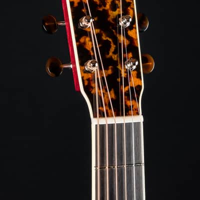 Bourgeois SJ Oval Hole Mahogany and Aged Tone Adirondack Spruce Black Top Custom NEW image 13