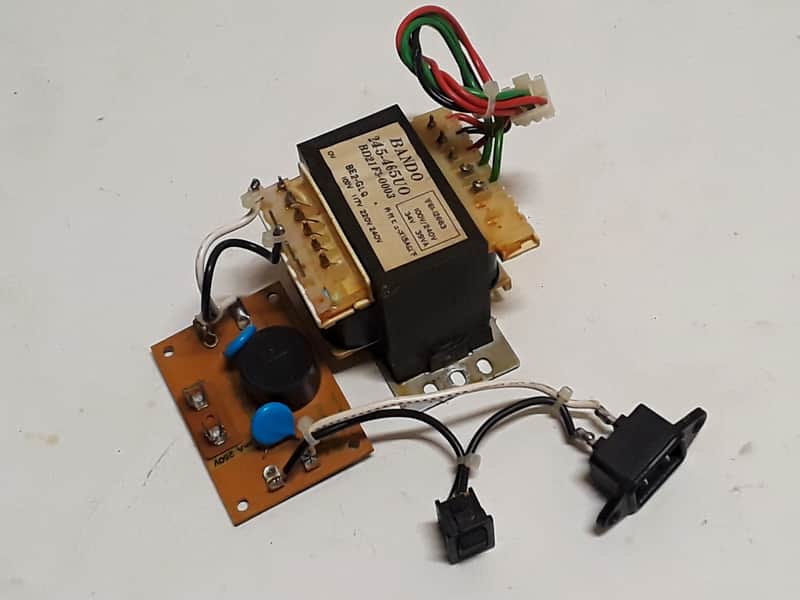Roland S-50 Keyboard Transformer AC Power Filter Fuse Board Plug Connector & Switch Replacement Used Working s50 Sampler image 1