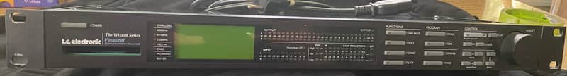 TC Electronic Wizard Series Finalizer Studio Mastering Processor 1990s - Black image 1