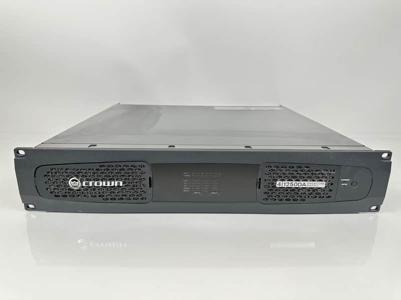 Crown DCi 4|1250DA - 1250W 4-Channel at 4-Ohm 70V/100V Analog Power Amplifier image 1