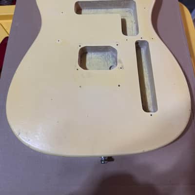 Vintage Telecaster Style Electric Guitar Body Import Blonde image 1