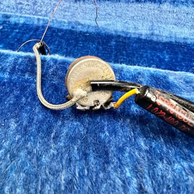 Vintage 1960s Gibson ES-125T Wiring Harness CTS Pots & Sprague 1966, 1967, 1968 image 10