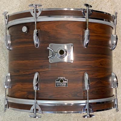 Yamaha 20/12/14/5.5x14". 1970s Vintage Drum Set - Walnut veneer. Birch shells. Ultra rare. image 7