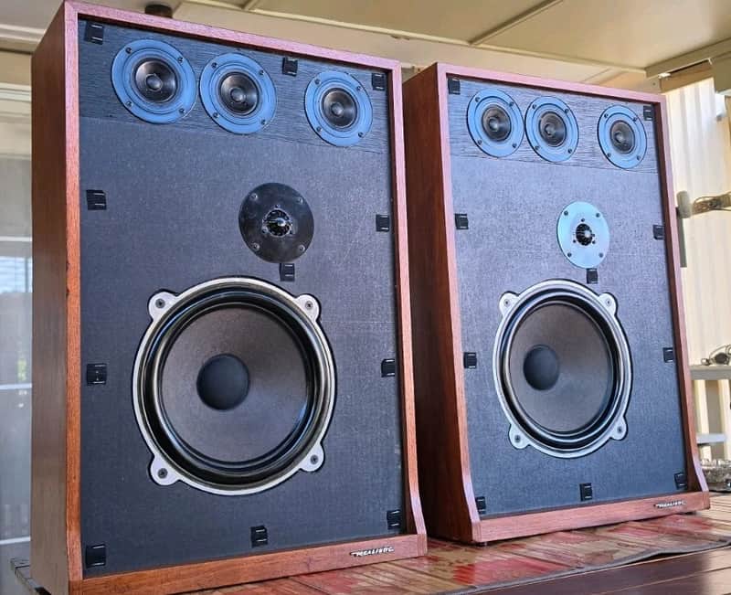 VINTAGE REALISTIC OPTIMUS 9 SPEAKERS/JAPAN/5 SPEAKER SYSTEM/1970,S image 1