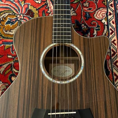 Taylor Limited Edition Custom Shop Grand Auditorium Sinker Redwood acoustic guitar  2014 - Sinker Redwood gloss top image 1