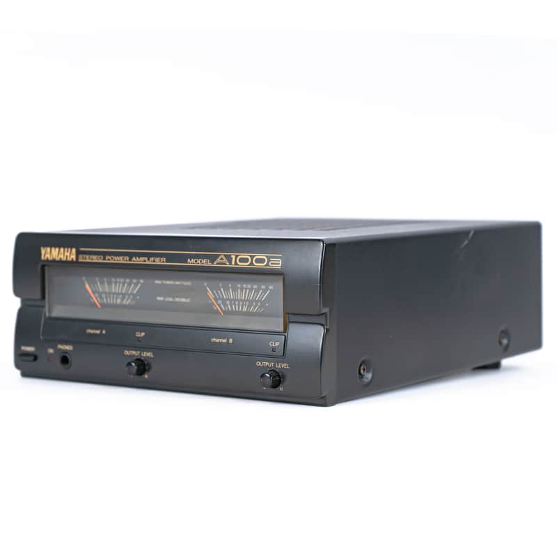 Yamaha A100a A 100 2 Channel Stereo Power Amp Amplifier | Reverb