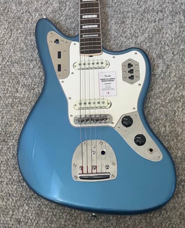 Fender Traditional II 60s Jaguar FSR w/ Headstock, Japan MIJ Lake Placid Blue image 1