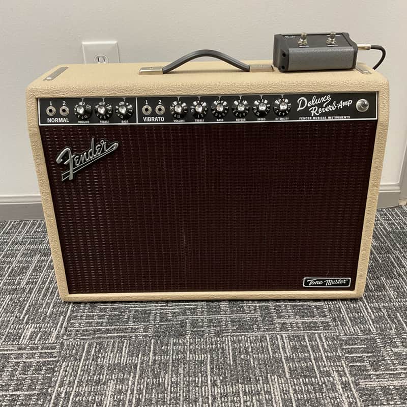 Fender Tone Master Deluxe Reverb 2-Channel 22-Watt 1x12" Digital Guitar Combo 2020 - Present - Blonde image 1