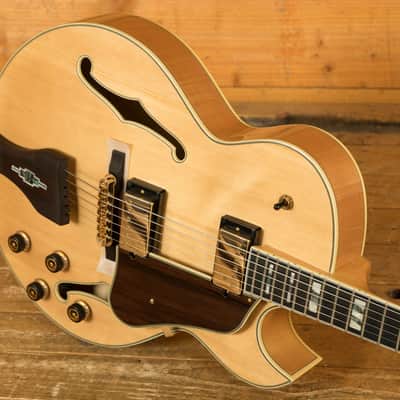 Ibanez LGB30 George Benson Hollow Body - Ebony - Natural image 5