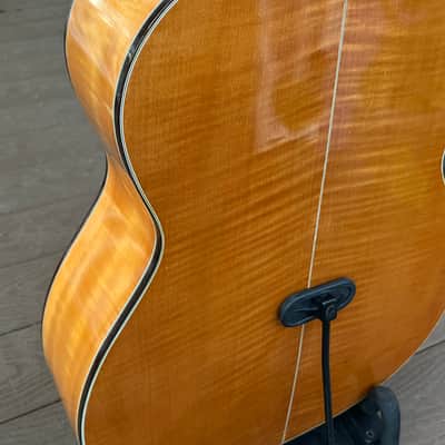 Hoshino (Ibanez) Hy-Lo 740N Classical Guitar  - Japan - 1960s - Spruce/Flame maple W/OHSC image 13