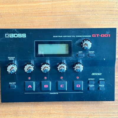 Boss GT-001 Guitar Effects Processor 2014 - Present - Black/Red image 1