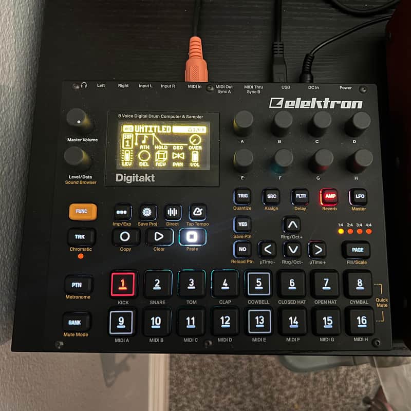 Elektron Digitakt mk1 Black image 1