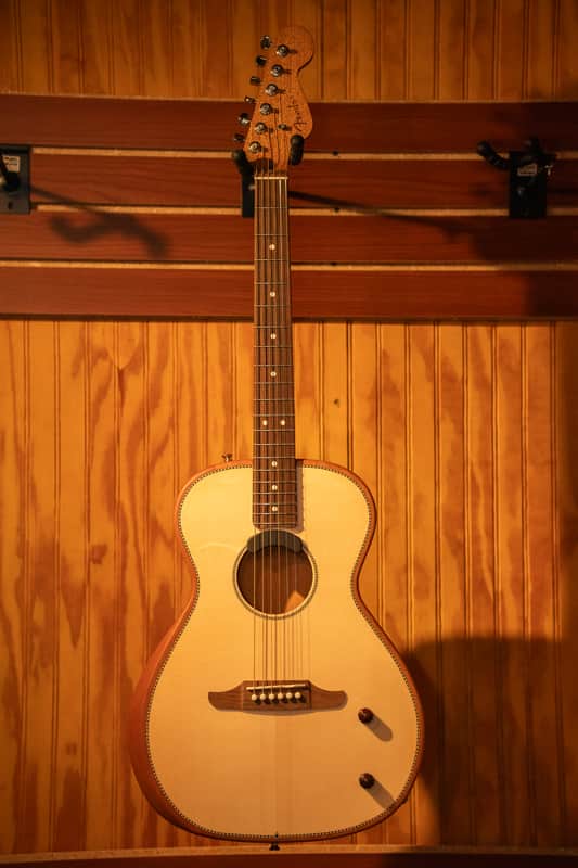 Fender Highway Series Parlor - Natural w/ Gig Bag image 1
