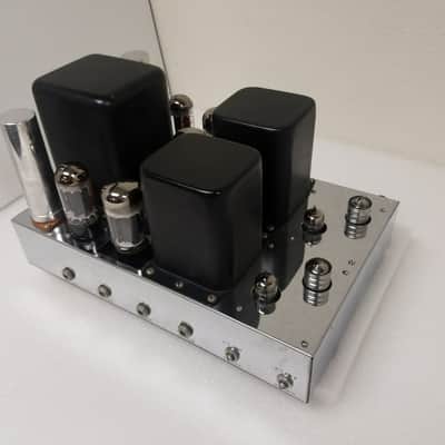 Fully Restored Knight Basic 60 Tube Stereo Power Amplifier - Extensive Restoration Performed, Amazing Performance And Incredible Cosmetic Condition, Simplified Biasing! image 6