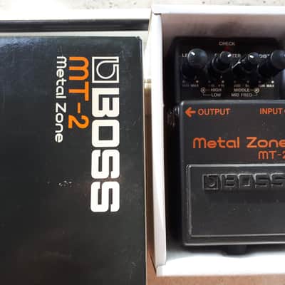 Boss MT-2 Metal Zone (Silver Label) 1991 - Present - Black image 1