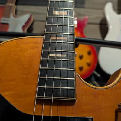 Harmony H7208 Roy Smeck Electric Guitar Vintage 1960 Natural image 13